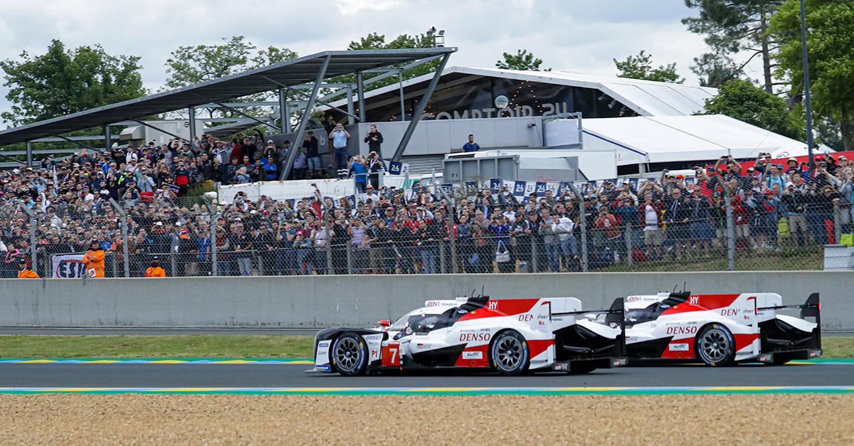 差が縮まり首位争いが白熱しているTS050 HYBRID 7号車とTS050 HYBRID 8号車