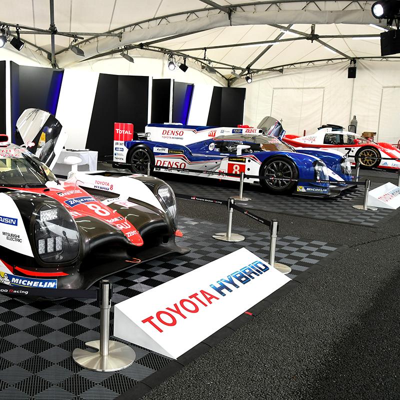 ル・マン参戦車両展示