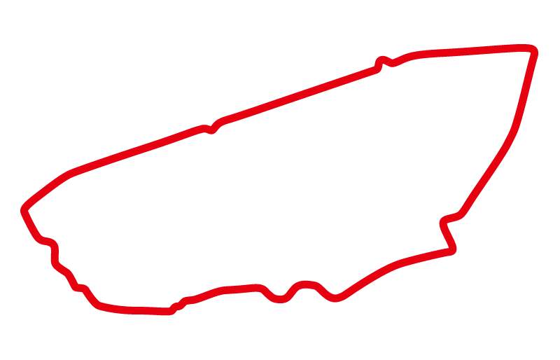 サルト・サーキットのコース図