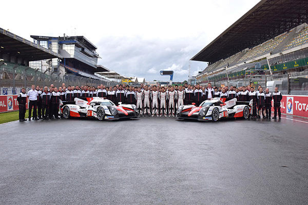 TOYOTA GAZOO Racingの全員が一丸となってル・マンに挑む