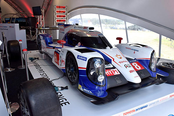 「TOYOTA GAZOO Racingブース」オープン！