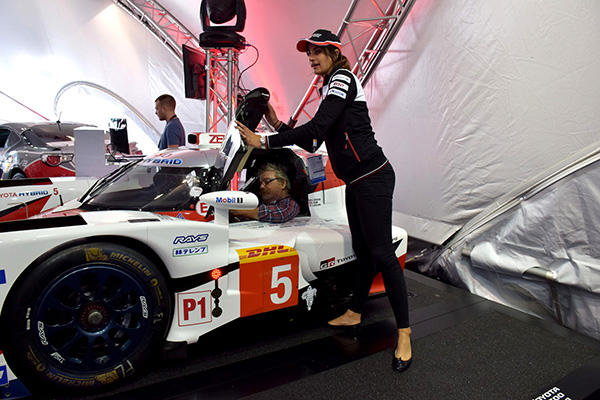 「TOYOTA GAZOO Racingブース」オープン！