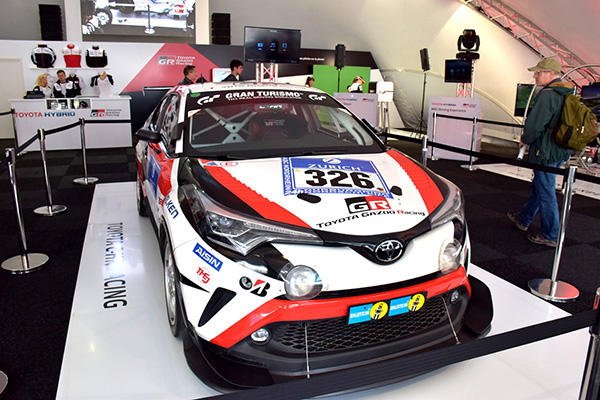 「TOYOTA GAZOO Racingブース」オープン！