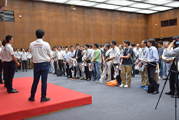 本社壮行会