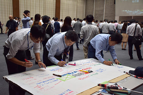 本社壮行会