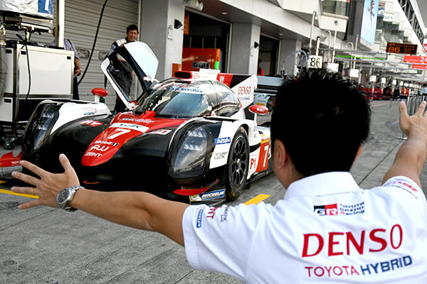 TS050 HYBRIDと再会