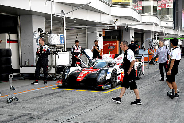 TS050 HYBRIDと再会