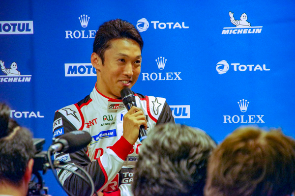 中嶋一貴選手がポールポジション獲得！