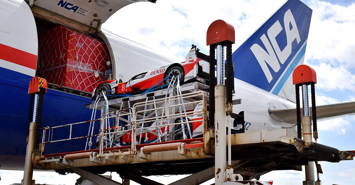 WEC富士現地レポート 2019 TS050 HYBRID 成田空港到着