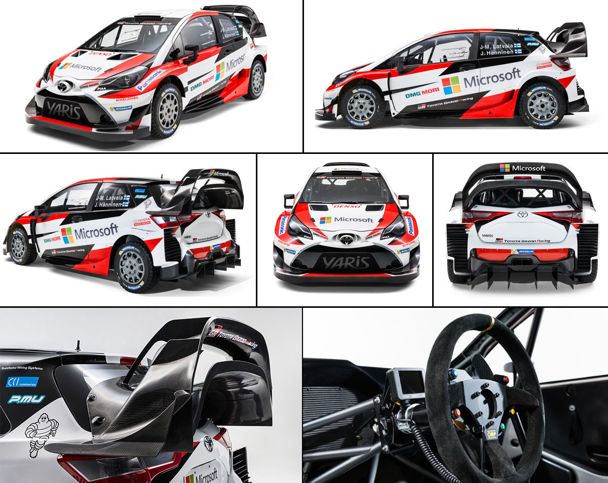 17年 レース車両解説 Wrc Fia 世界ラリー選手権 Wrc Toyota Gazoo Racing Toyota Gazoo Racing