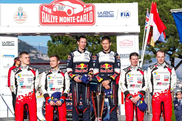 WRC 2018年 第1戦 モンテカルロ フォト&ムービー