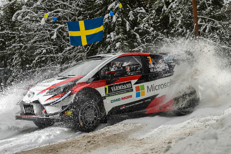WRC Rd.2 スウェーデン  サマリーレポート
