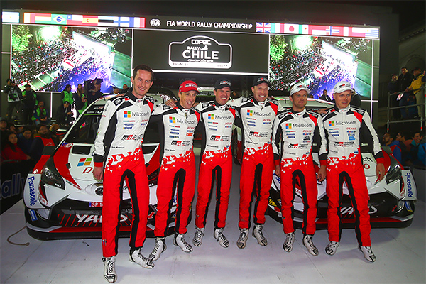 WRC 2019年 第6戦 チリ フォト&ムービー シェイクダウン