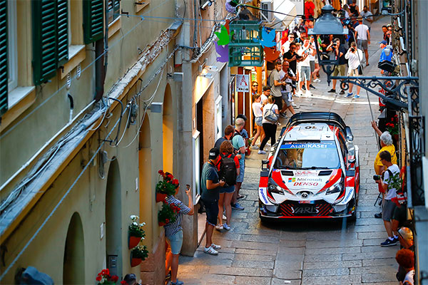 WRC 2019年 第8戦 イタリア フォト&ムービー DAY1
