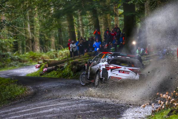 WRC 2019年 第12戦 グレートブリテン フォト&ムービー DAY1