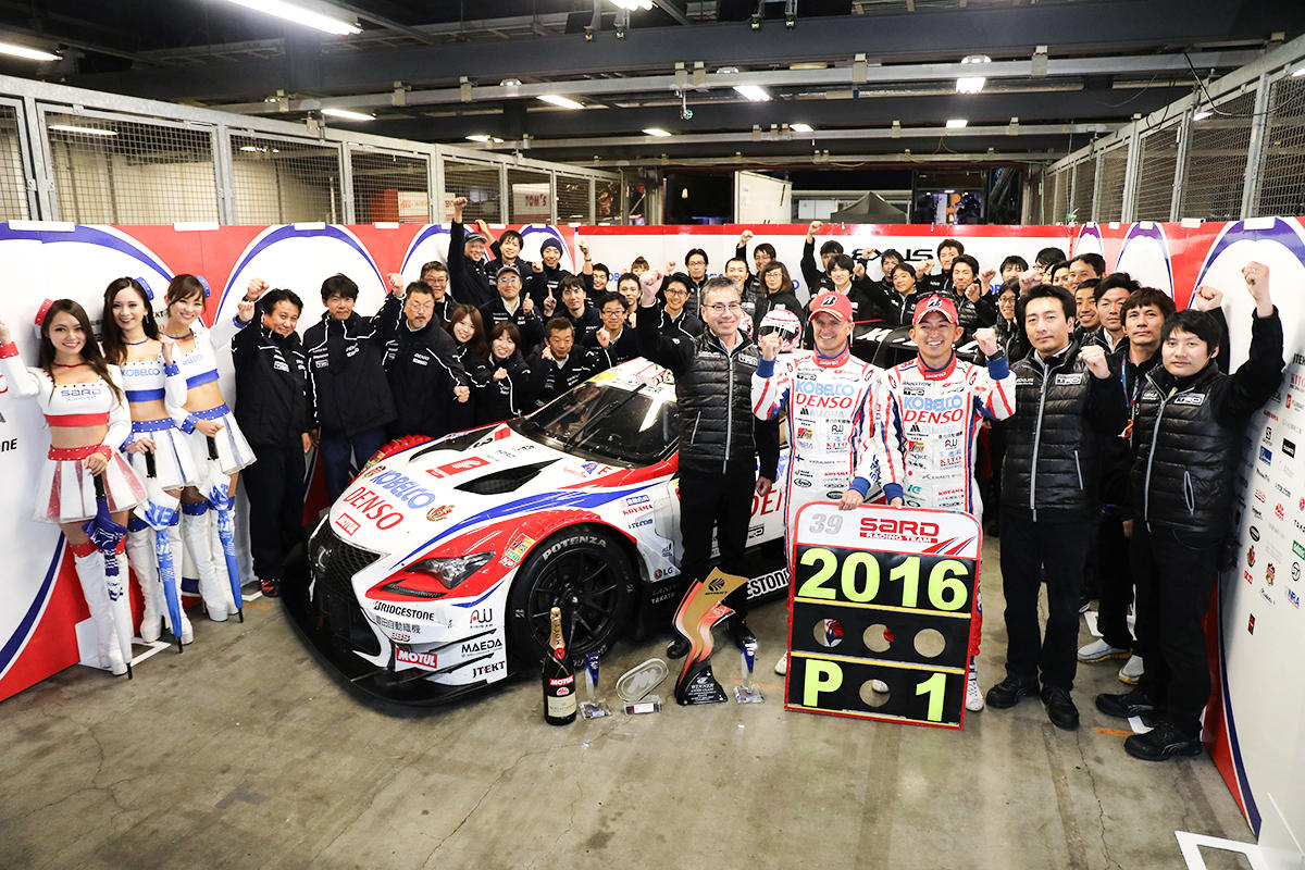 2016年のSUPER GTでシリーズチャンピオンを獲得したヘイキ・コバライネン
