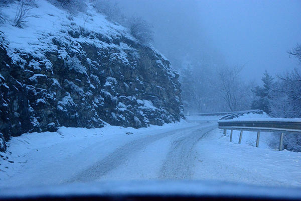DAY3は雪！