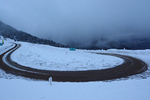 DAY3は雪！