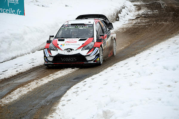 SS10でタナック選手が再びステージベストタイム