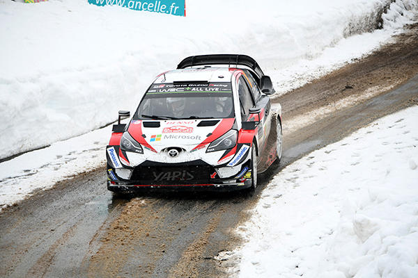 SS10でタナック選手が再びステージベストタイム