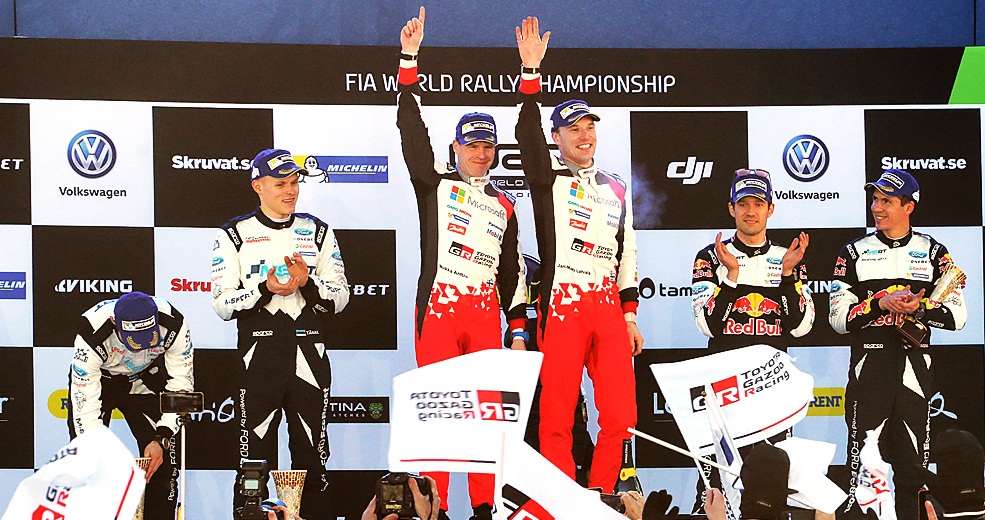 ヤリス WRCがデビュー2戦目にしてWRC初優勝