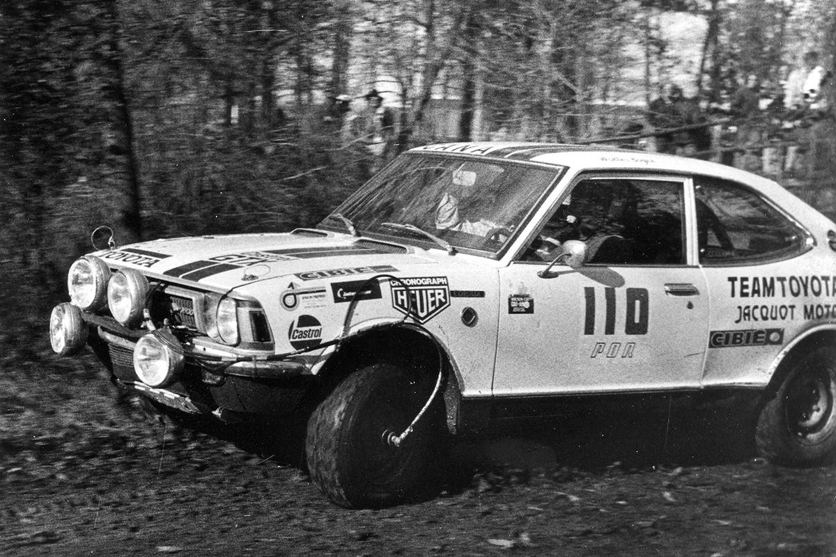 トヨタ・カローラ（ウォルター・ボイス）／1973年WRC第11戦プレス・オン・リガードレス・ラリー