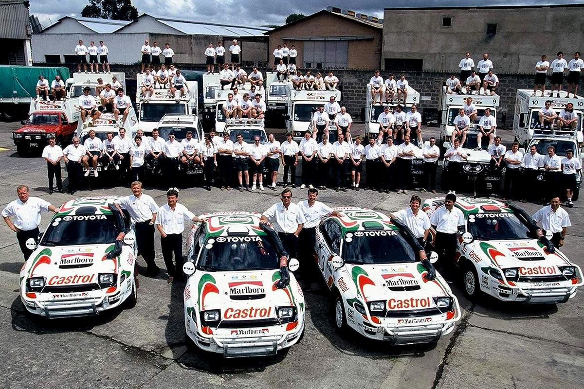 1993年 サファリ・ラリー／トヨタ参加全クルー＆スタッフ＆参加車両