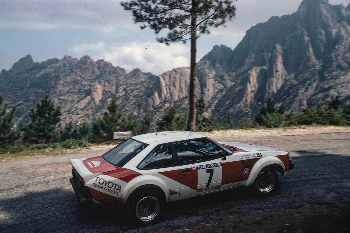 1981年 ツール・ド・コルス／RA40型セリカ 2000GT グループ4ラリーカー