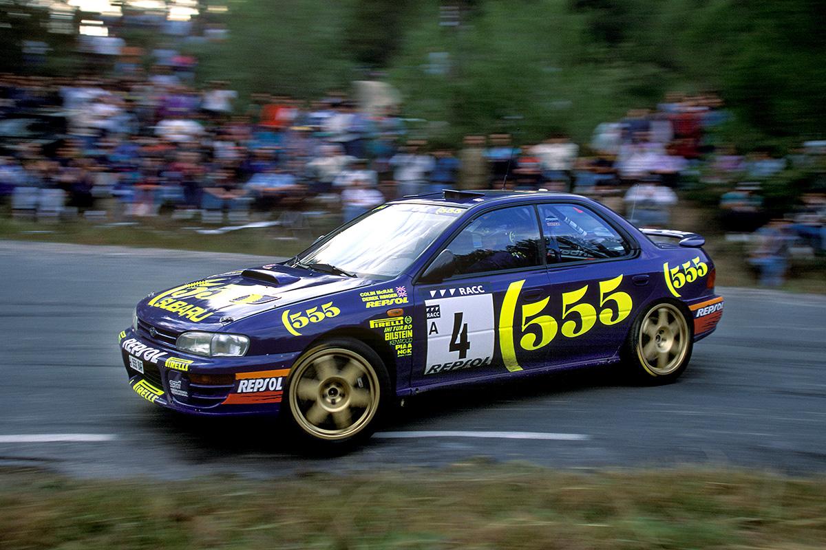 1995年 スバル・インプレッサ WRX グループAラリーカー（ラリー・カタルニア）