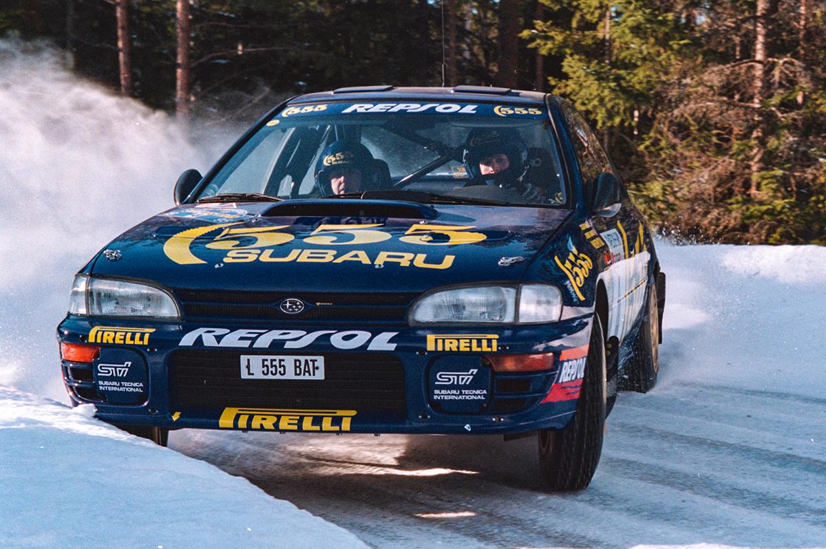 1995年 WRC第2戦 スウェディッシュ・ラリー／スバル・インプレッサ WRX