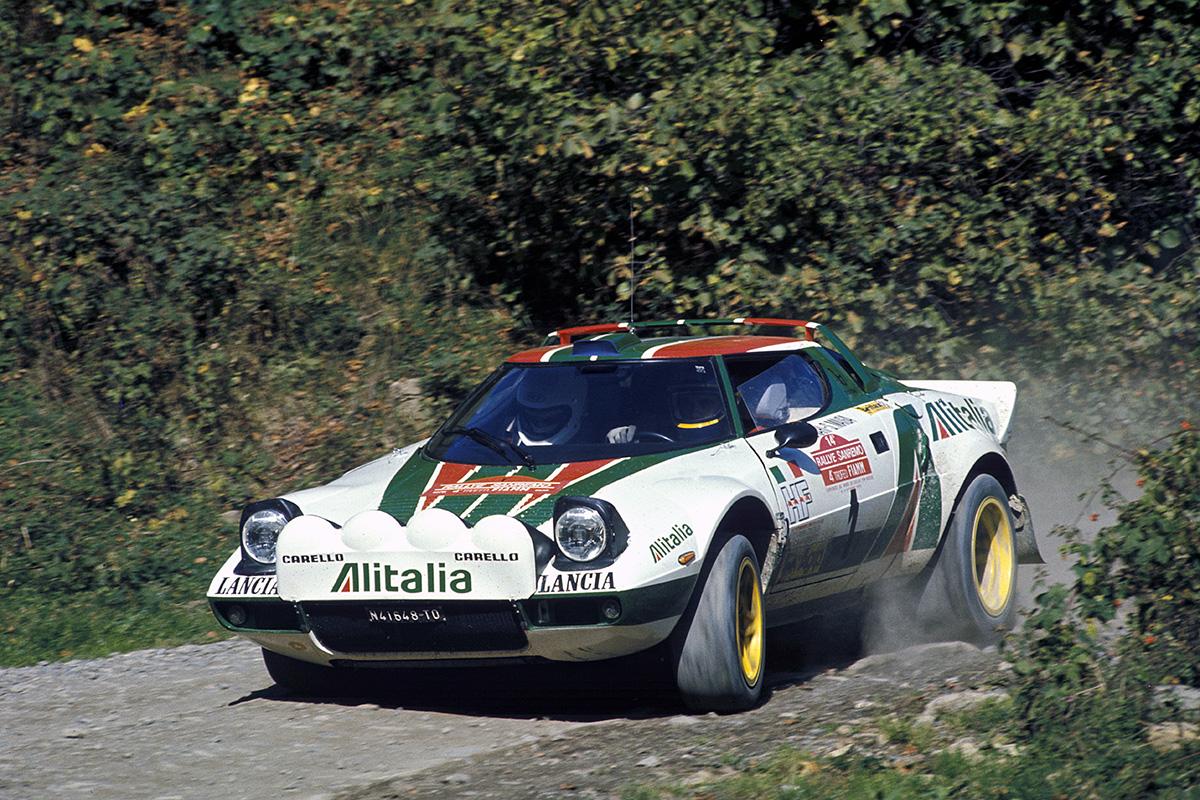 ランチア・ストラトス HF（サンドロ・ムナーリ）／1976年 WRC第8戦 ラリー・サンレモ