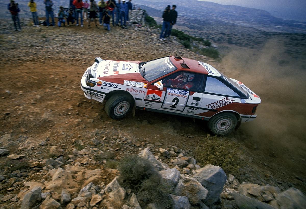 1990年 WRC第5戦 アクロポリス・ラリー／ST165型セリカ GT-FOUR グループAラリーカー