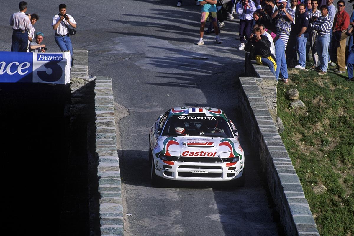 1994年 WRC第4戦 ツール・ド・コルス／ST185型セリカ GT-FOUR グループAラリーカー