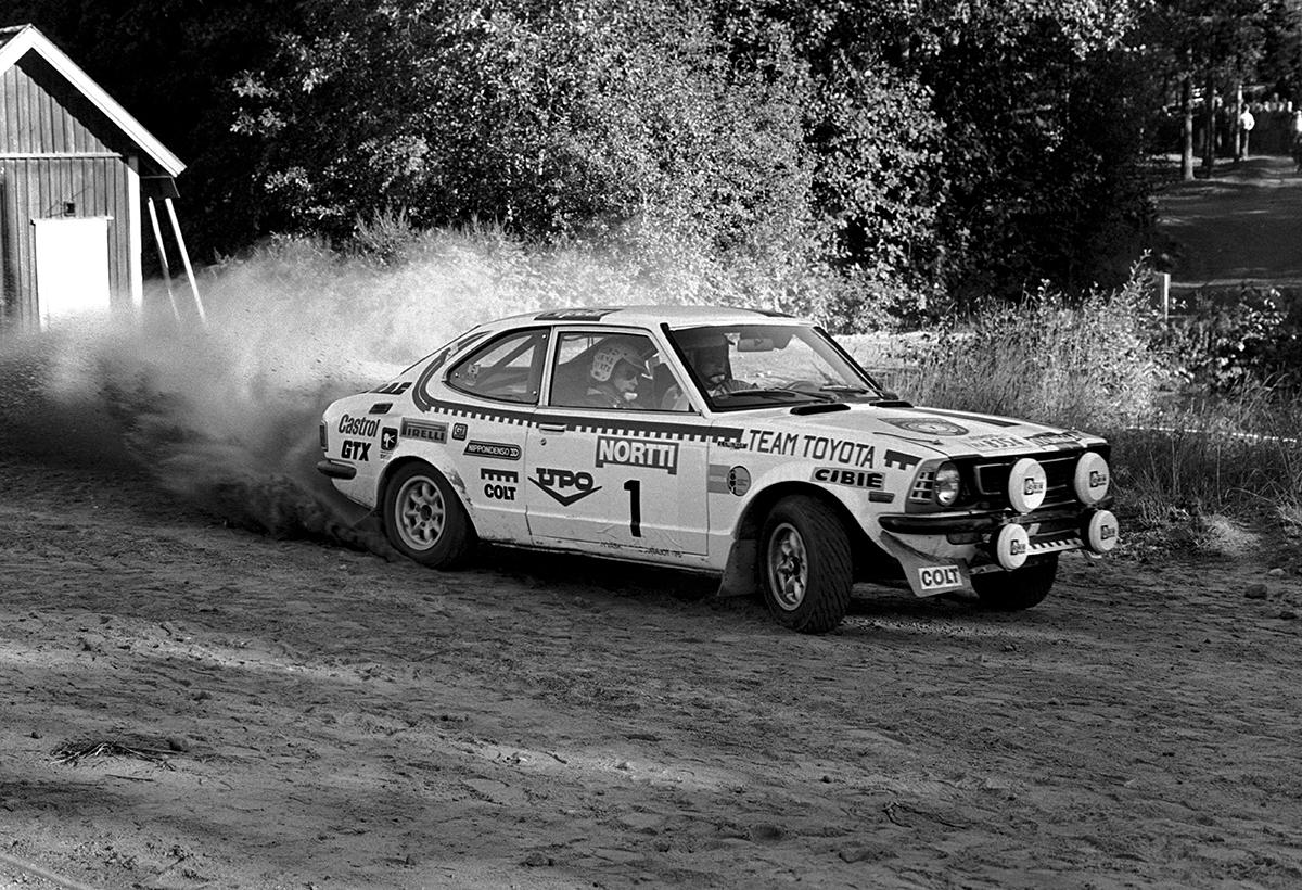 1975年 WRC第7戦 1000湖ラリー／TE27型カローラレビン グループ4ラリーカー