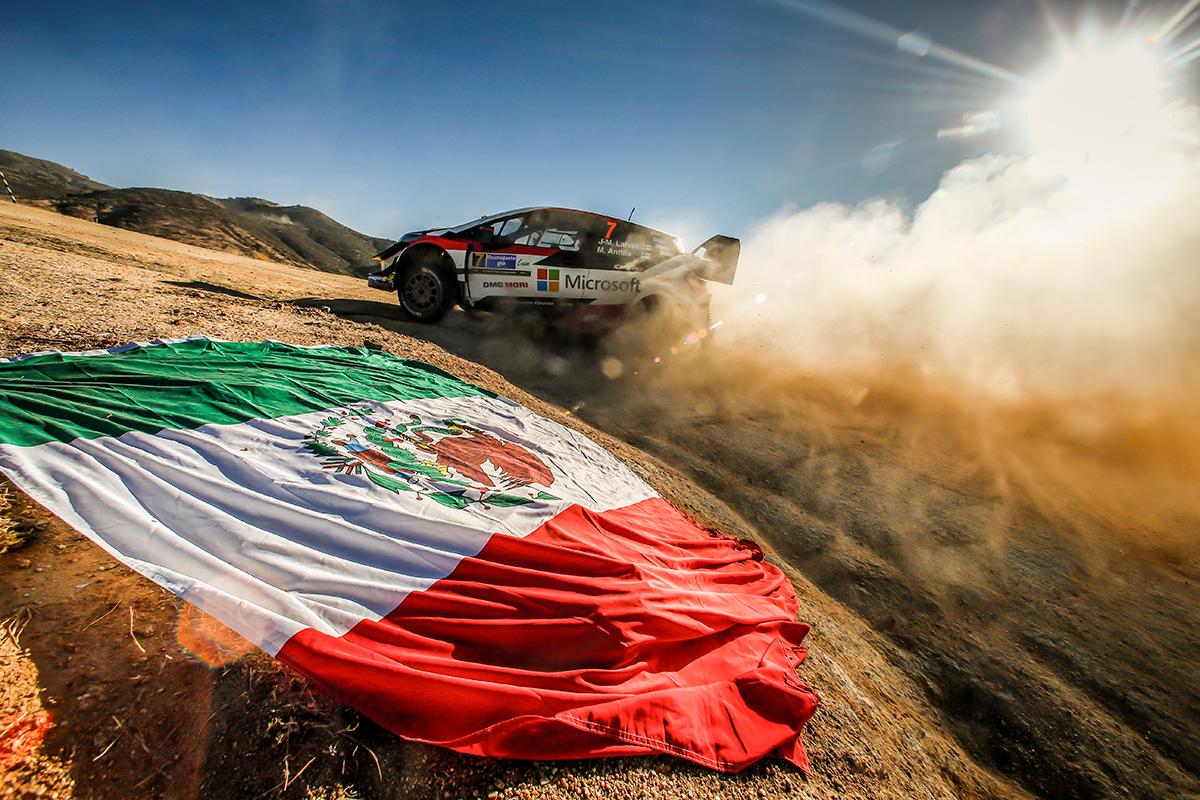 ラリー・メキシコに挑むヤリス WRC