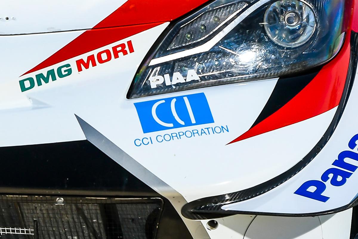 CCIのロゴが貼られているヤリス WRC