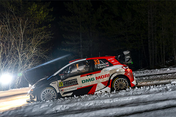 2021 WRC ROUND 1 RALLYE MONTE-CARLO DAY2