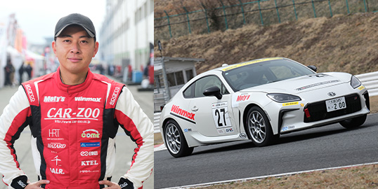 No.027  村上 凌晟 /  CAR-ZOO WinmaX motys GR86 /  村上 凌晟