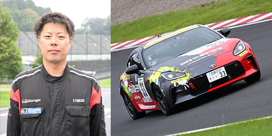 No.033 山崎 竜生 / 広島トヨタGRガレージ観音GR86 / 広島トヨタGRガレージ