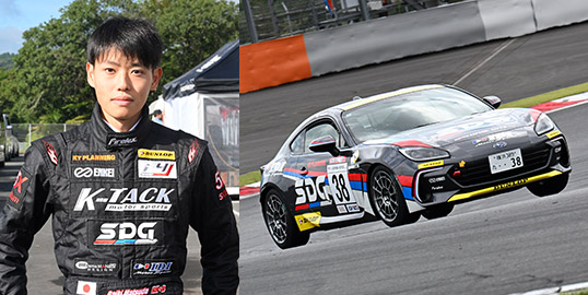 No.038 松田 大輝 / SDG KTP GR86 / Spread