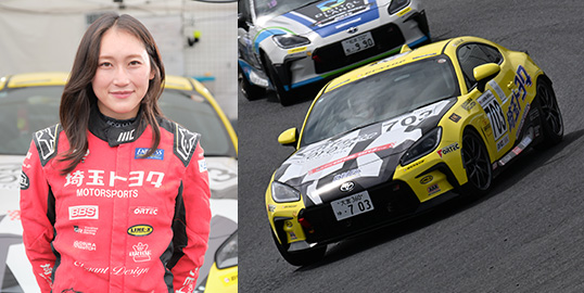 No.703 池島 実紅 / 埼玉トヨタ•GR86 / SAITAMA TOYOTA MOTOR SPORTS