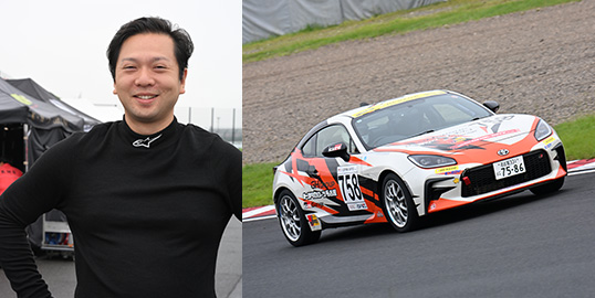 No.758 湯川 祐太朗 / GRG日進竹の山 GR86 / トヨタカローラ名古屋レーシングチーム