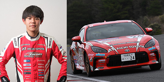 No.024 佐藤 凌音 / K-one 愛知トヨタ BS GR86 / K-one Racing Team