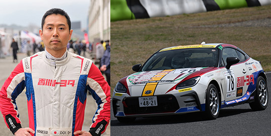 No.078 土居 哲也 / 香川トヨタ with TMK GR86 / 土居 哲也