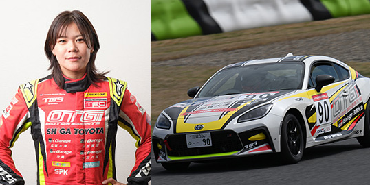 No.090 翁長 実希 / OTG 滋賀トヨタ GR86 / OTG MOTOR SPORTS