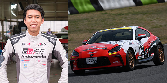 No.139 Jordan Johan / TGR INDONESIA GR86 / TOYOTA GAZOO RACING INDONESIA