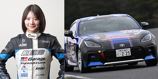 No.225 富下 李央菜 / KTMS GR86 / KTMS