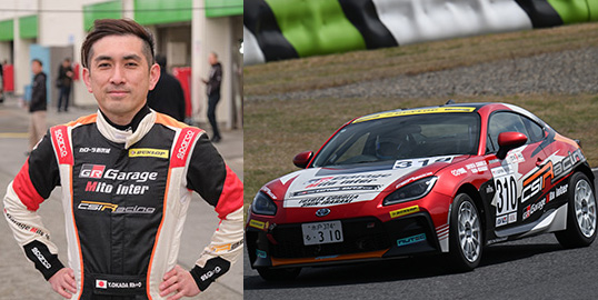No.310 岡田 友輔 / CSIRacing GR86 / COROLLA SHIN-IBARAKI CSIRacing