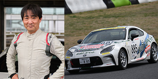 No.885 石橋 英樹 / 馬場グループ･長崎トヨペットGR86 / 石橋 英樹
