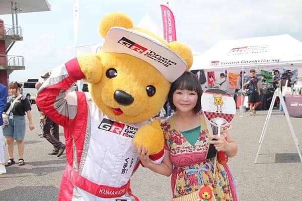 トヨタ くま吉 @ SUPER GT 2024年 第4戦 富士